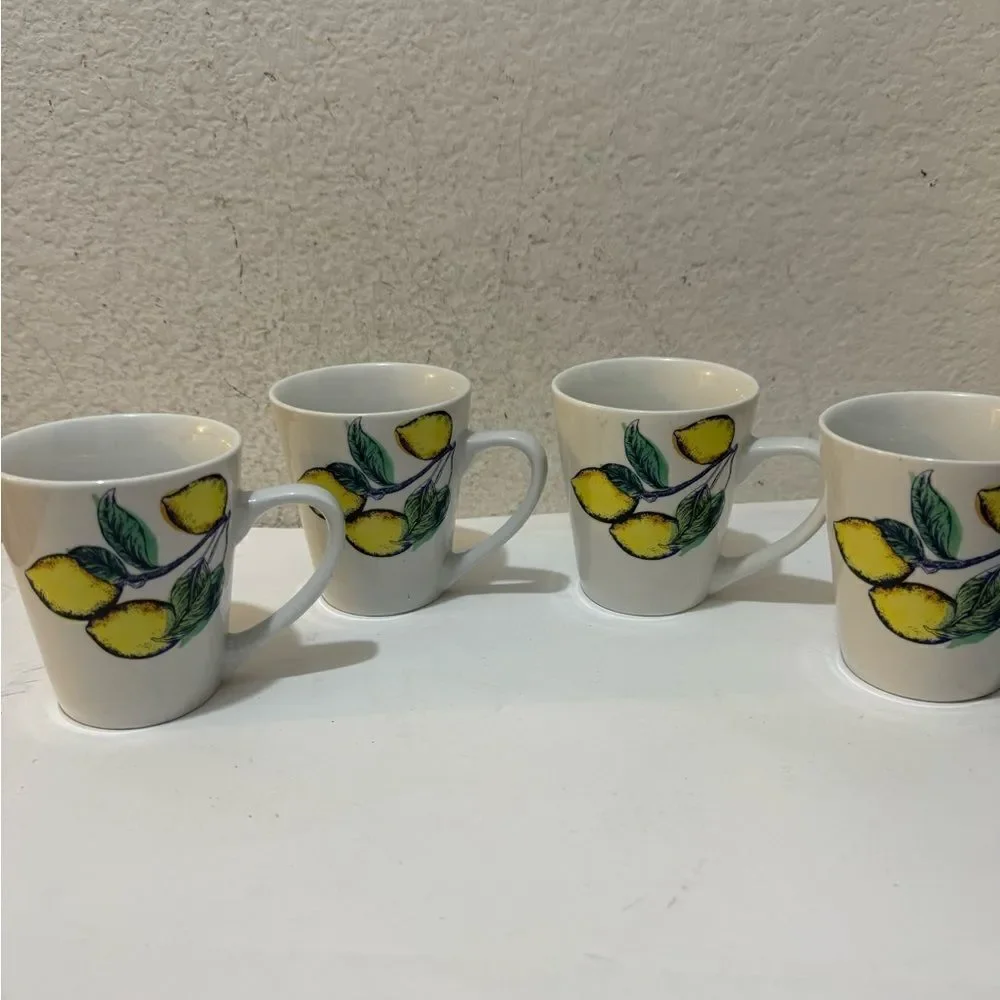 4 Sonoma Life & Style lemon  Coffee Mug
